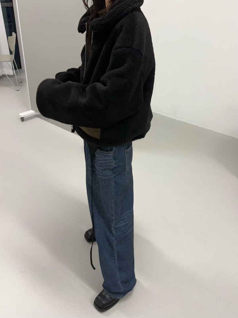 MINIMUZE韓國直郵㊣女裝新款熱賣時尚職業休閑人氣短款大衣MINIMUZE短款大衣