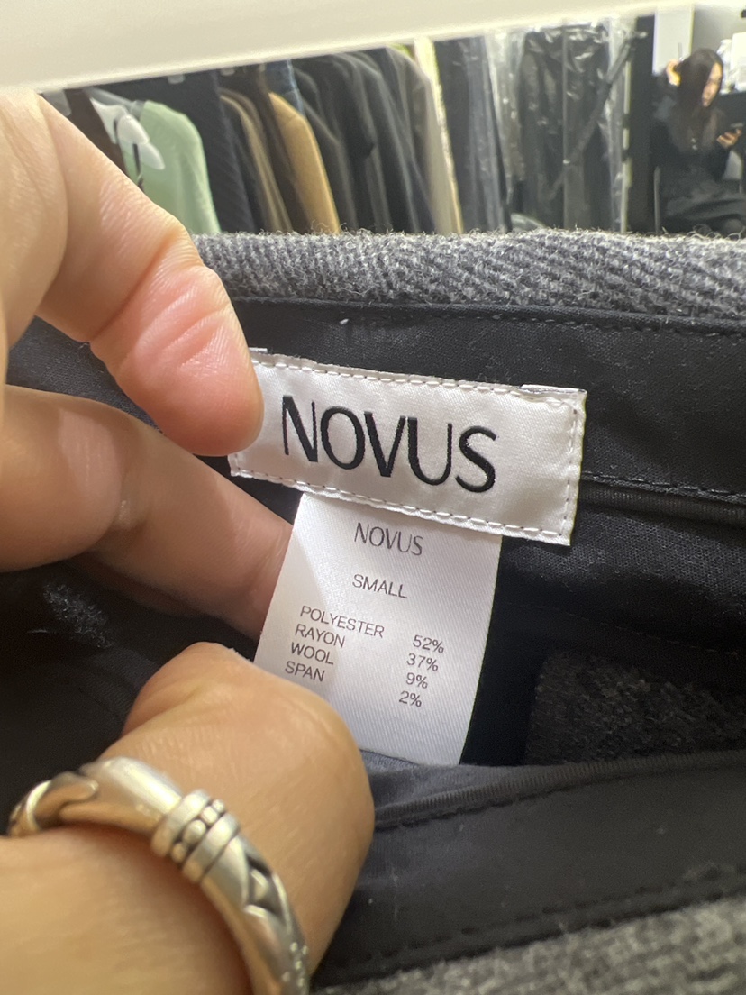 NOVUS東大門㊣直郵女士新品人氣推薦職業休閑25秋冬真品休閑褲NOVUS休閑褲