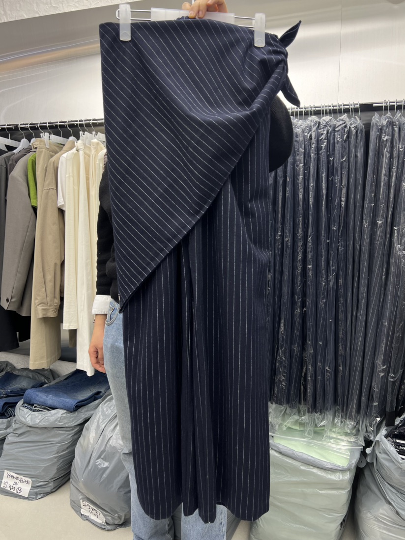 NOVUS東大門㊣直郵女士新品休閑時尚熱賣25秋冬套裝羊毛套裝條紋NOVUS套裝