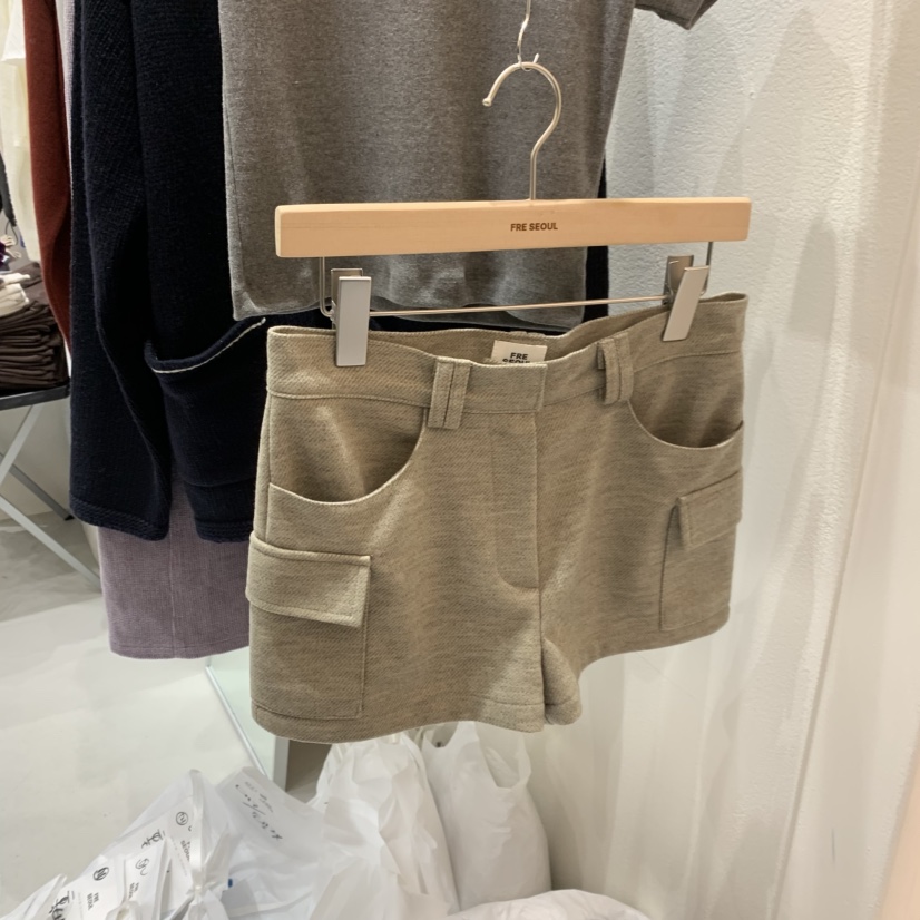 FRE韓國直郵㊣女裝新品推薦職業人氣休閑熱賣25秋冬真品短褲FRE短褲