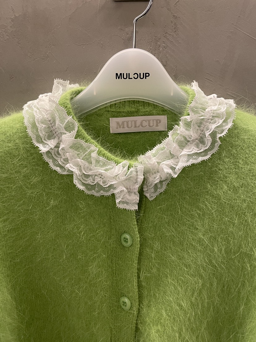 MULCUP東大門㊣直郵女裝新品25秋冬真品休閑時尚職業毛衣開衫MULCUP毛衣