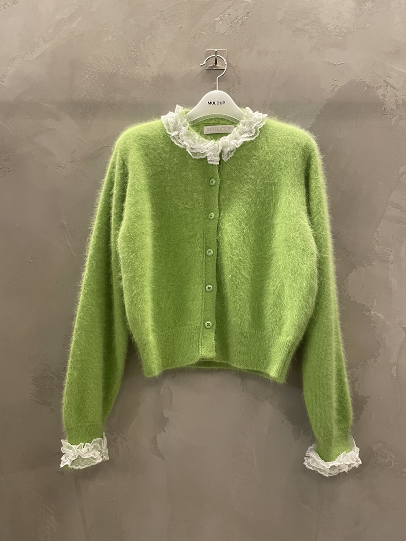 MULCUP東大門㊣直郵女裝新品25秋冬真品休閑時尚職業毛衣開衫MULCUP毛衣