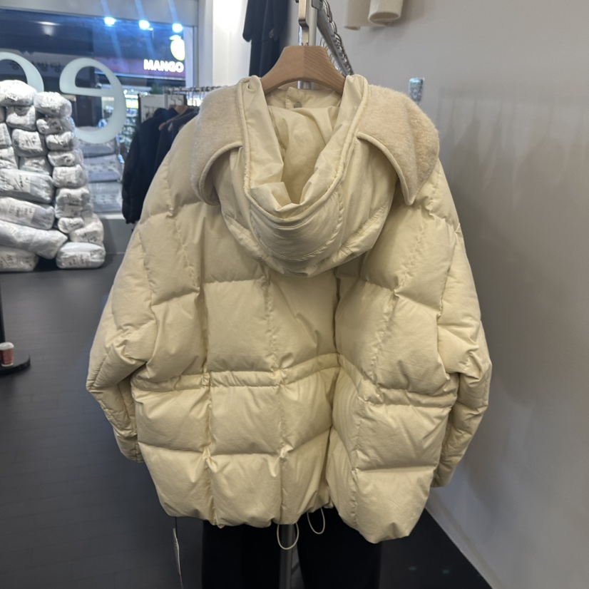 EGG韓國直郵㊣女士新品人氣25秋冬職業休閑推薦時尚短款羽絨服EGG短款羽絨服