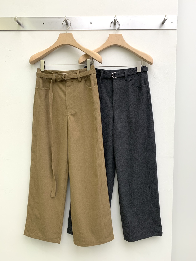 LEGACY BONE韓國直郵㊣女士新品時尚職業熱賣休閑褲含腰帶LEGACY BONE休閑褲