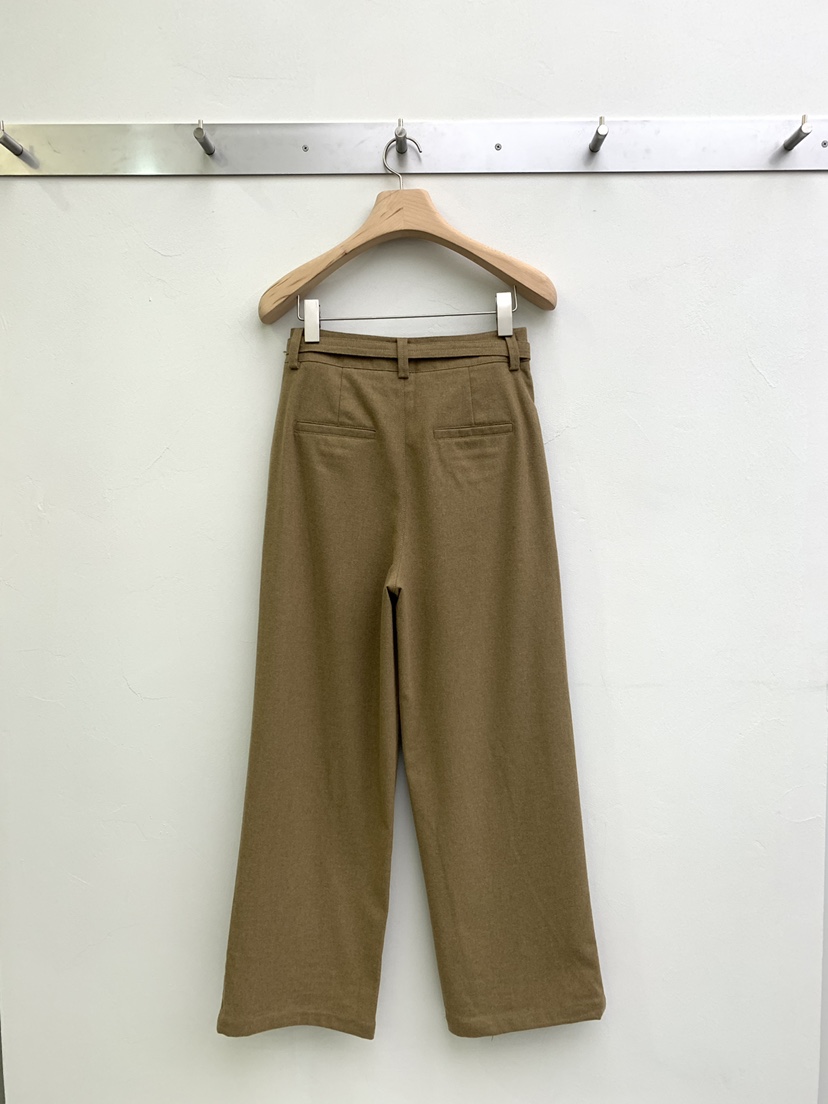 LEGACY BONE韓國直郵㊣女士新品時尚職業熱賣休閑褲含腰帶LEGACY BONE休閑褲