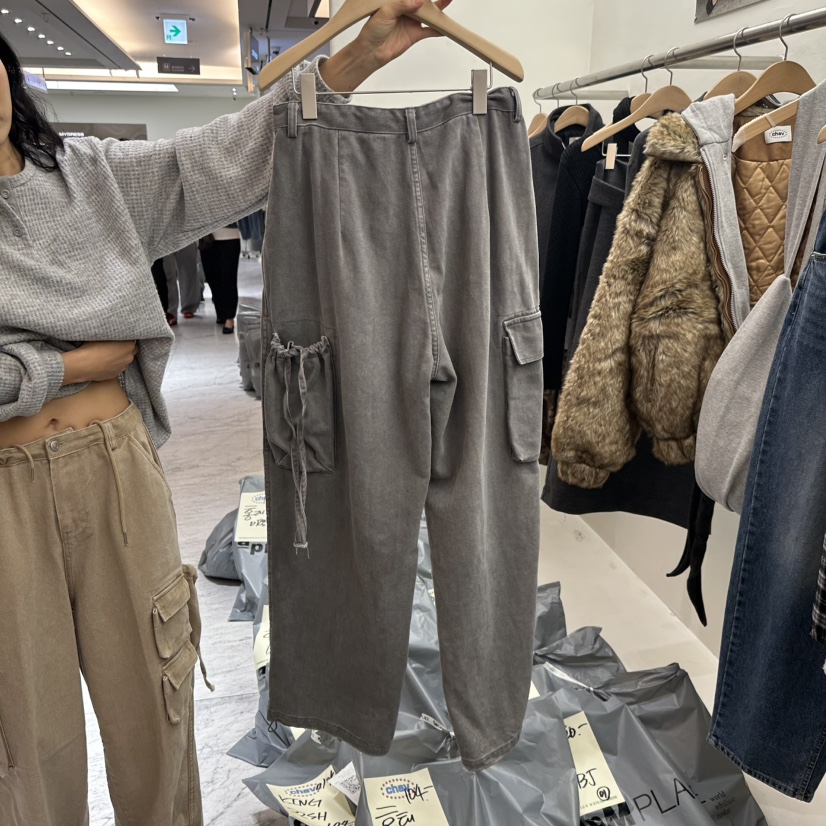 CHAV東大門㊣代購女裝新品時尚職業推薦真品休閑休閑褲工裝褲CHAV休閑褲