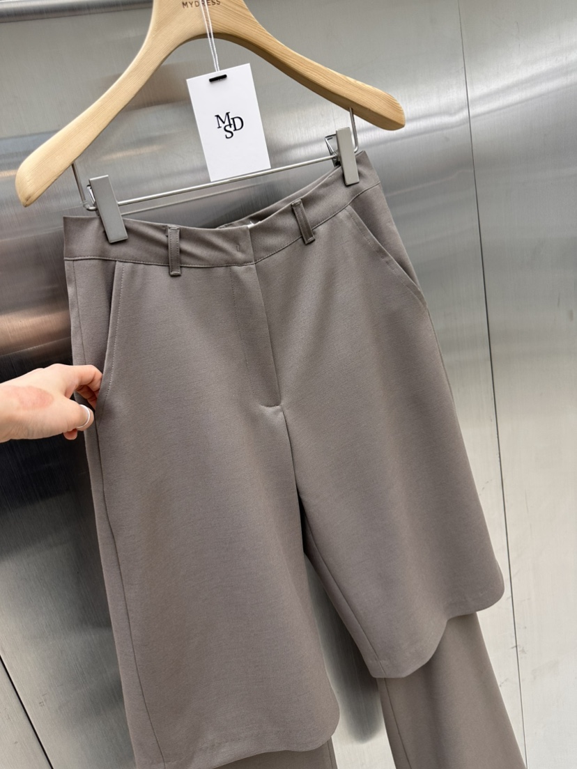 MYDRESS韓國代購㊣女士新款休閑25秋冬時尚推薦職業人氣休閑褲MYDRESS休閑褲