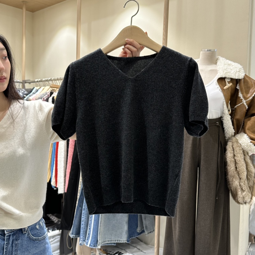VINTAGE VIBE東大門㊣代購女士新款熱賣真品休閑針織衫羊絨VINTAGE VIBE針織衫圖色2