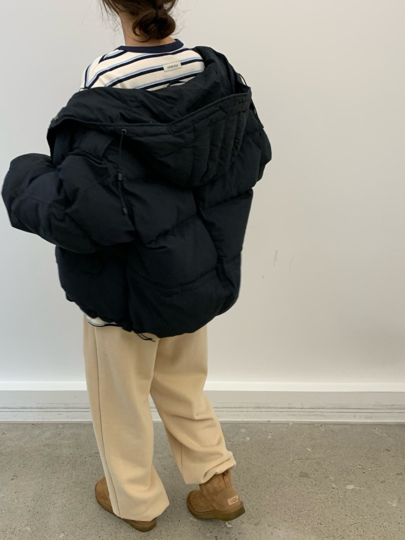 COBALT BLUE東大門㊣代購女裝新品熱賣25秋冬短款棉服填充COBALT BLUE短款棉服