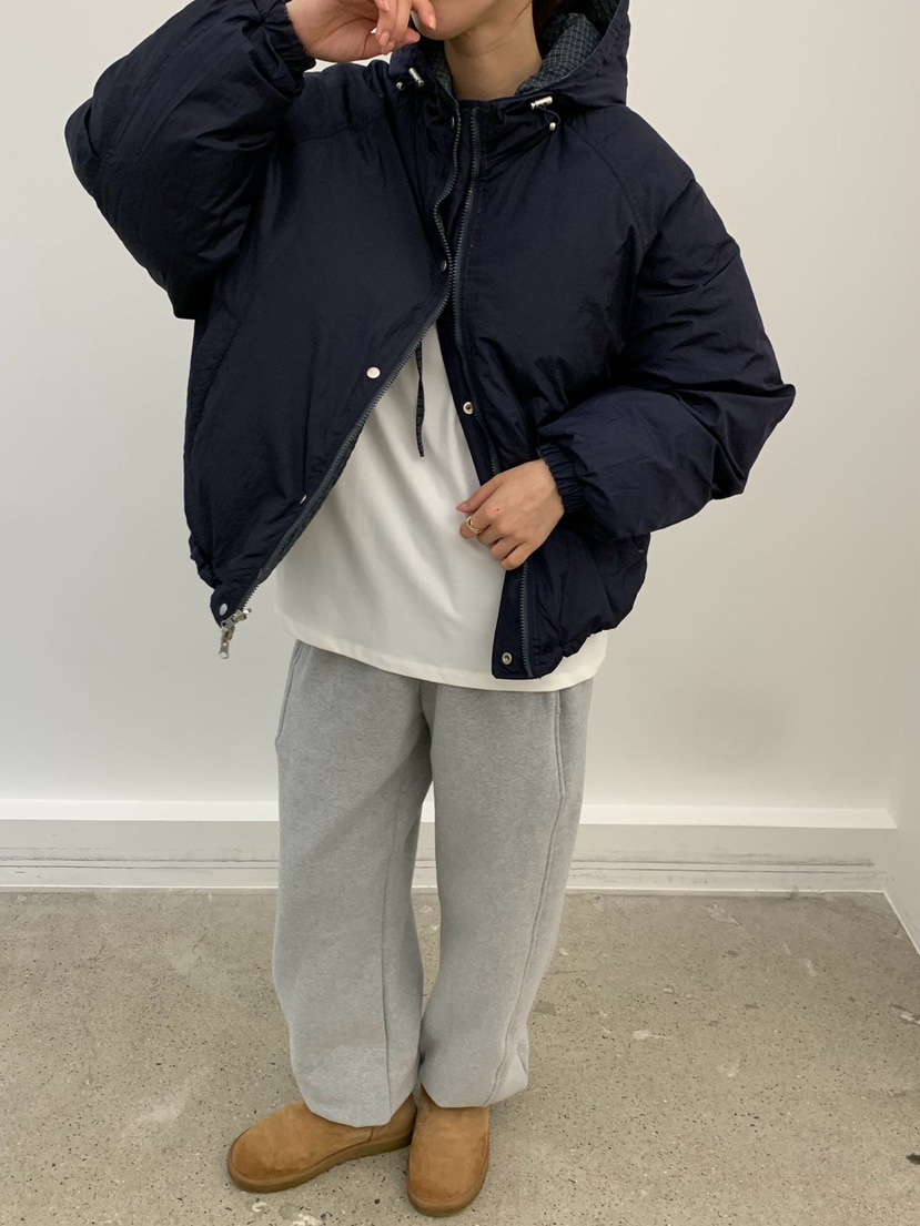 COBALT BLUE東大門㊣實拍女裝新品25秋冬人氣短款棉服雙面COBALT BLUE短款棉服