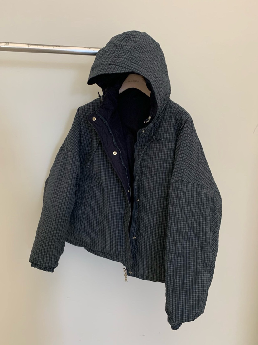COBALT BLUE東大門㊣實拍女裝新品25秋冬人氣短款棉服雙面COBALT BLUE短款棉服圖色4