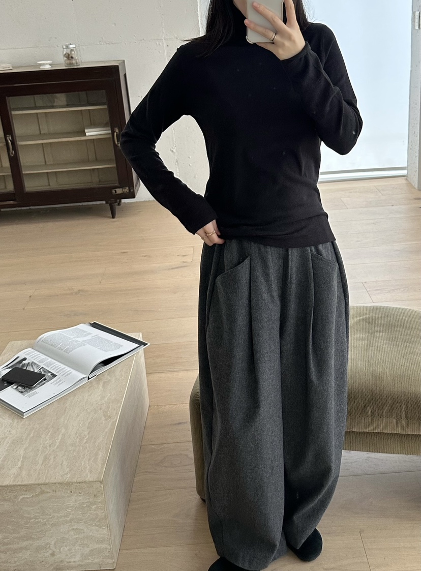 LE VASE韓國直郵㊣女士新品推薦時尚人氣職業真品休閑長袖T恤LE VASE長袖T恤