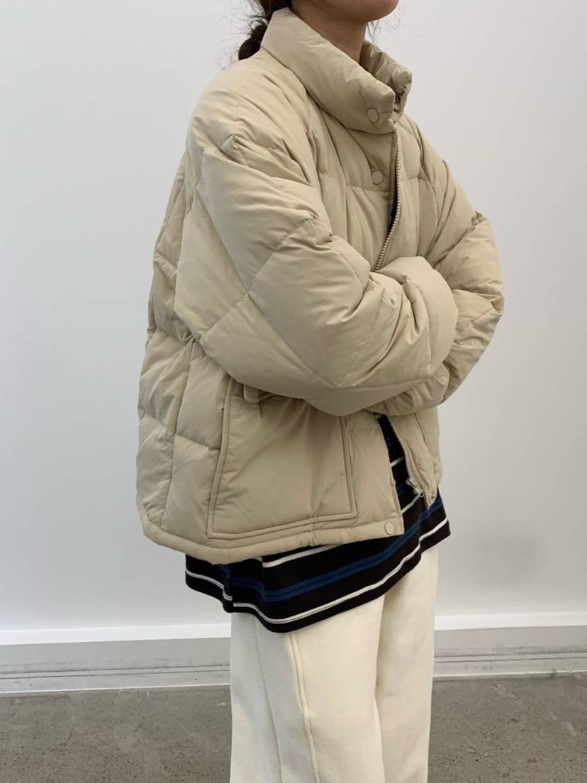 COBALT BLUE韓國代購㊣女士新款時尚推薦休閑短款棉服填充COBALT BLUE短款棉服