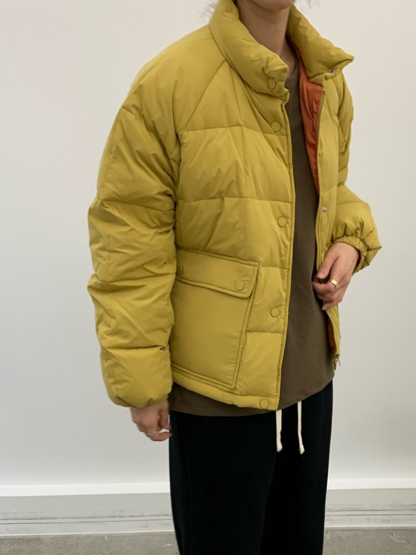 COBALT BLUE韓國代購㊣女士新款時尚推薦休閑短款棉服填充COBALT BLUE短款棉服