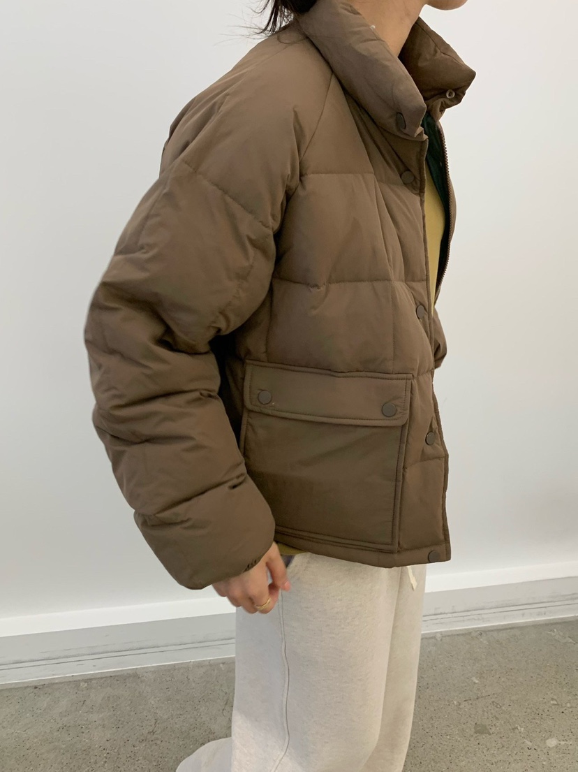 COBALT BLUE韓國代購㊣女士新款時尚推薦休閑短款棉服填充COBALT BLUE短款棉服