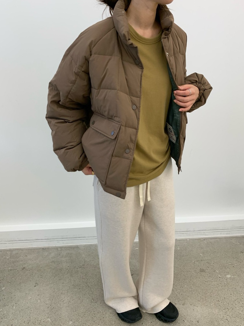 COBALT BLUE韓國代購㊣女士新款時尚推薦休閑短款棉服填充COBALT BLUE短款棉服