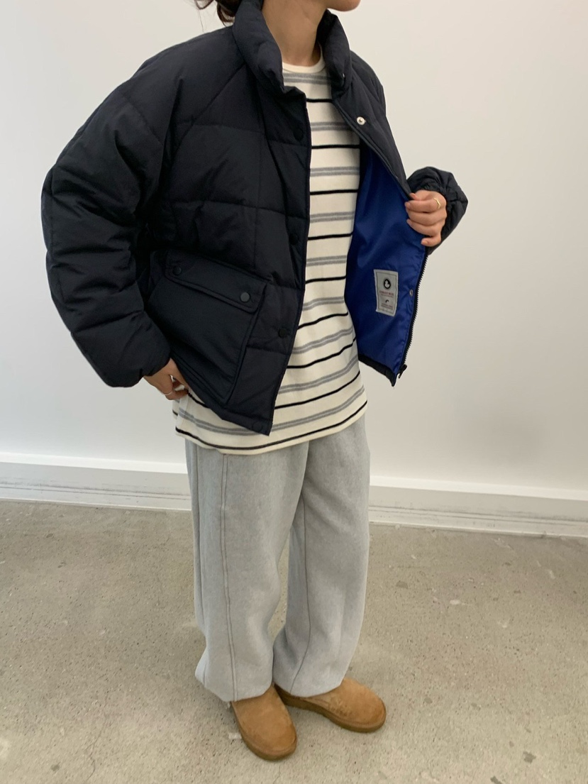 COBALT BLUE韓國代購㊣女士新款時尚推薦休閑短款棉服填充COBALT BLUE短款棉服