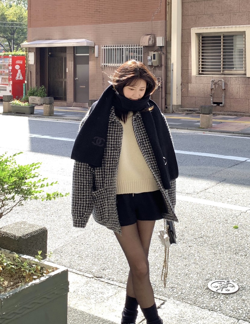 COURGETTE東大門㊣直郵女裝新款推薦休閑時尚25秋冬人氣夾克COURGETTE夾克