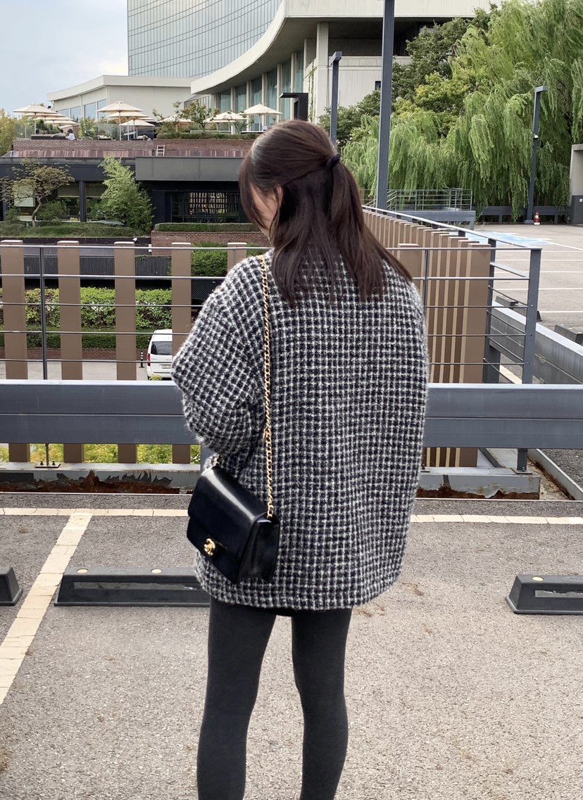 COURGETTE東大門㊣直郵女裝新款推薦休閑時尚25秋冬人氣夾克COURGETTE夾克