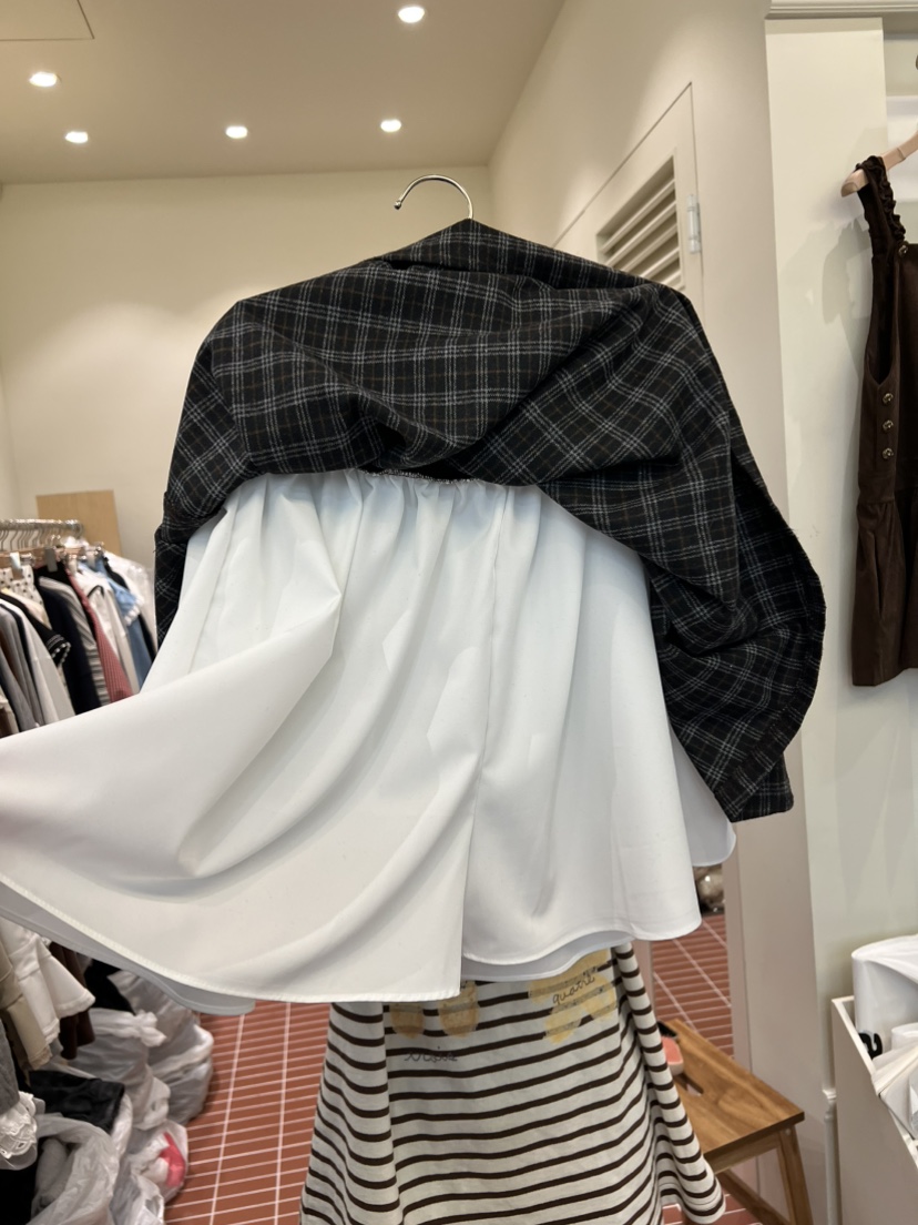 BE&BE韓國代購㊣女士新品推薦人氣熱賣時尚真品短裙雙層BE&be短裙