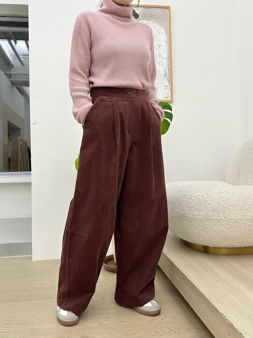 BUT韓國代購㊣女士新品真品熱賣時尚職業推薦休閑休閑褲拉絨button休閑褲