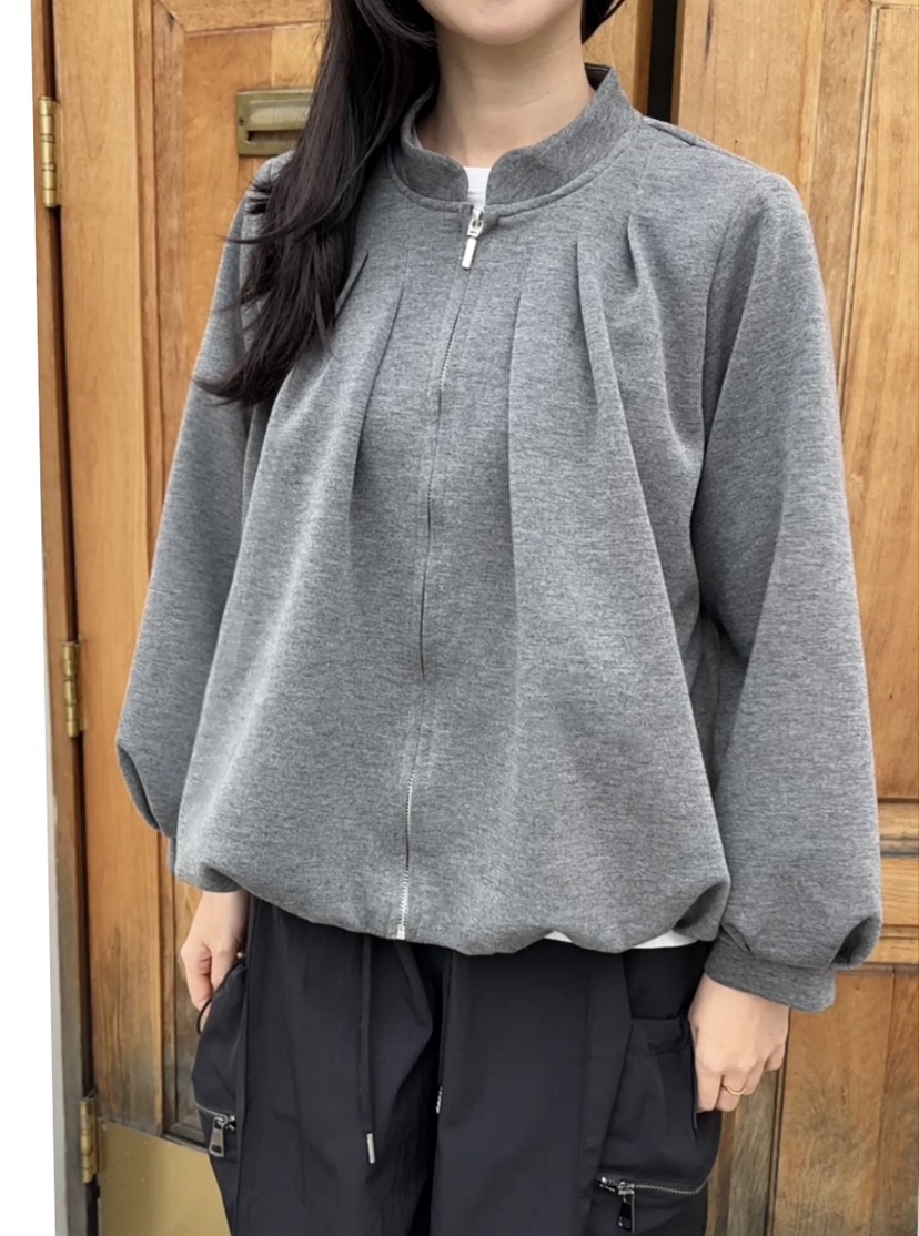 CLASSY-O東大門㊣代購女裝新品25秋冬推薦職業人氣夾克褶皺CLASSY-O夾克圖色2