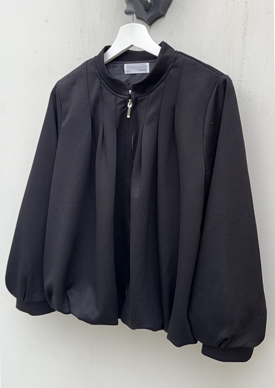 CLASSY-O東大門㊣代購女裝新品25秋冬推薦職業人氣夾克褶皺CLASSY-O夾克圖色3