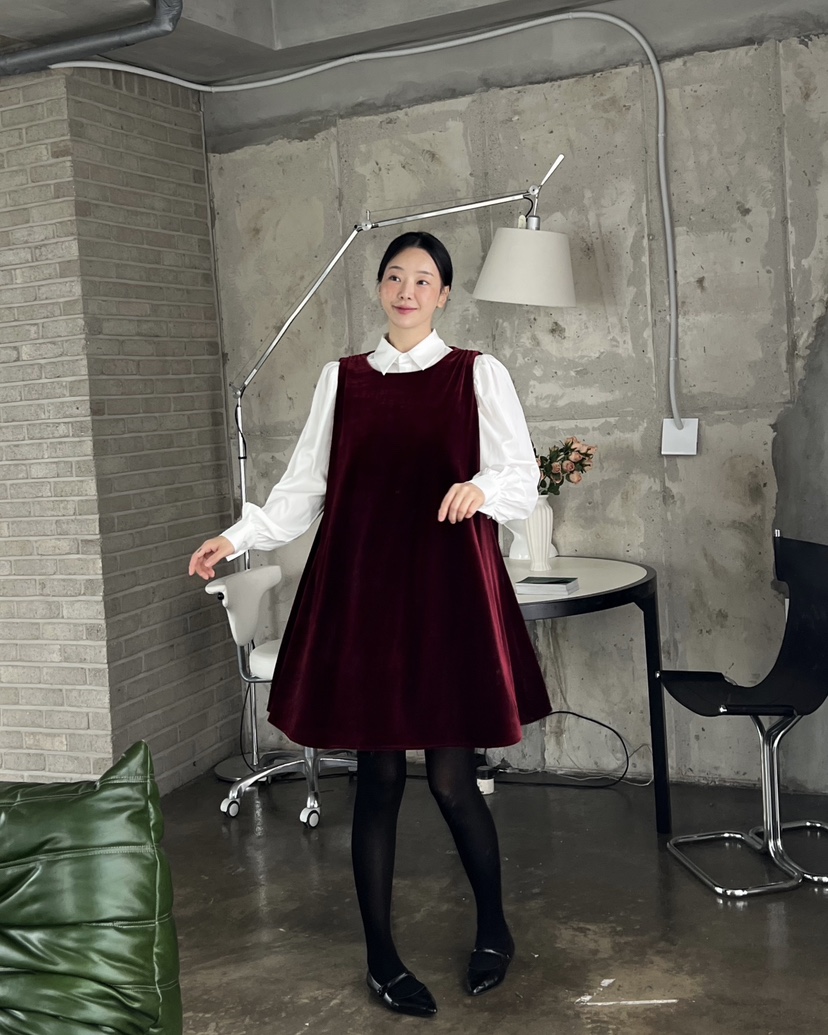 VERNI東大門㊣代購女士新品真品時尚推薦休閑職業25秋冬連衣裙VERNI連衣裙