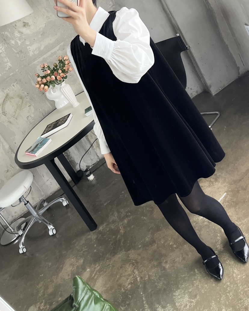 VERNI東大門㊣代購女士新品真品時尚推薦休閑職業25秋冬連衣裙VERNI連衣裙
