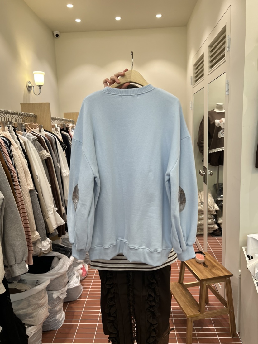 BE&BE東大門㊣實拍女裝新品推薦熱賣人氣25秋冬休閑衛衣BE&be衛衣