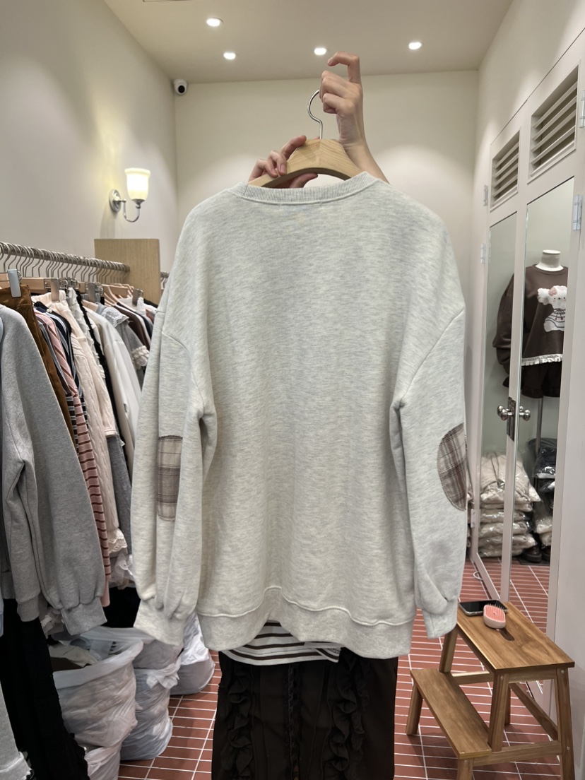BE&BE東大門㊣實拍女裝新品推薦熱賣人氣25秋冬休閑衛衣BE&be衛衣