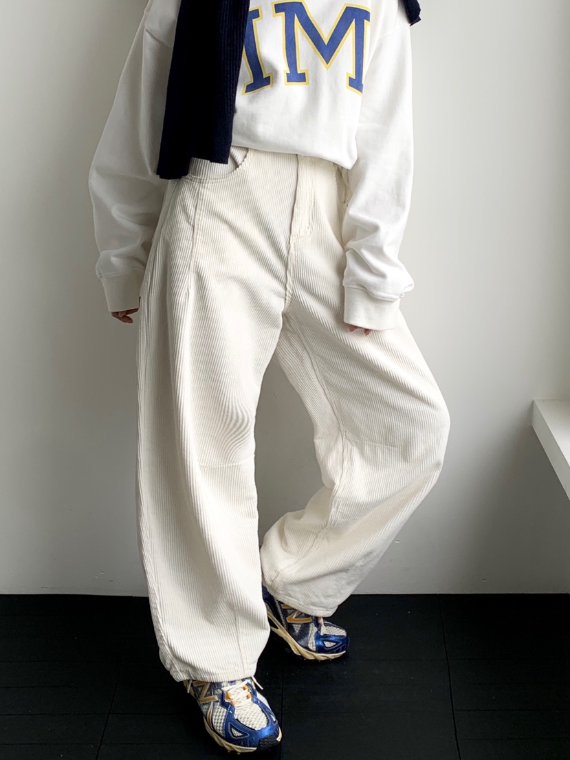 DAVICHI東大門㊣直郵女裝新款熱賣25秋冬職業休閑褲含隨機腰帶DAVICHI休閑褲