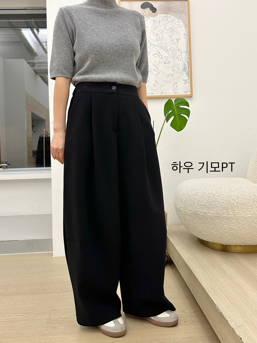 BUT東大門㊣實拍女士新品職業熱賣休閑人氣時尚推薦休閑褲拉絨button休閑褲