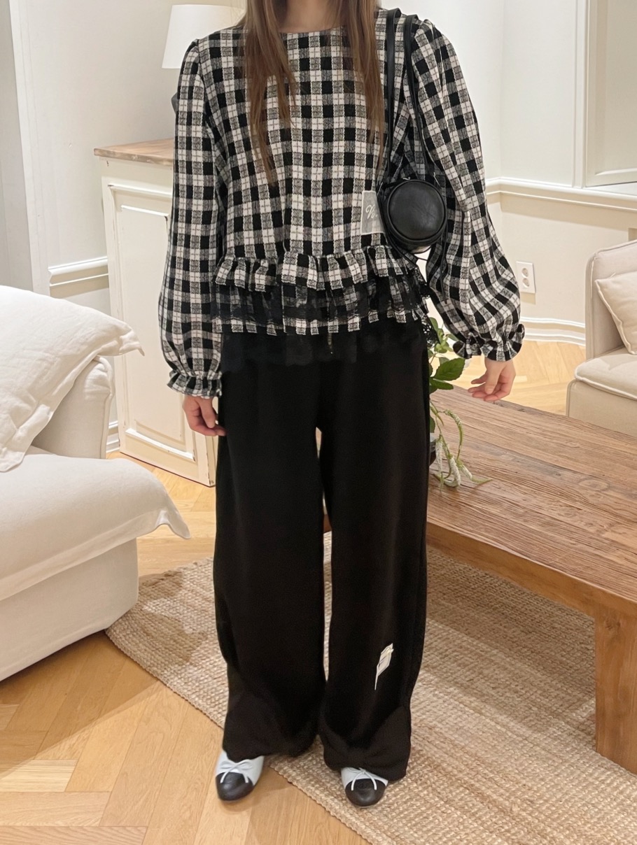 BOUTIQUE-L東大門㊣直郵女士新品熱賣人氣休閑推薦襯衫蕾絲衫BOUTIQUE-L襯衫/蕾絲衫