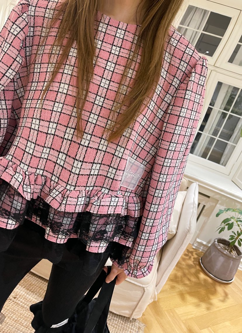 BOUTIQUE-L東大門㊣直郵女士新品熱賣人氣休閑推薦襯衫蕾絲衫BOUTIQUE-L襯衫/蕾絲衫