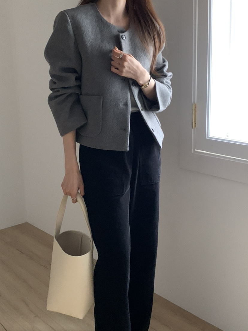 NOTICE東大門㊣直郵女裝新品時尚25秋冬真品職業人氣推薦夾克NOTICE夾克