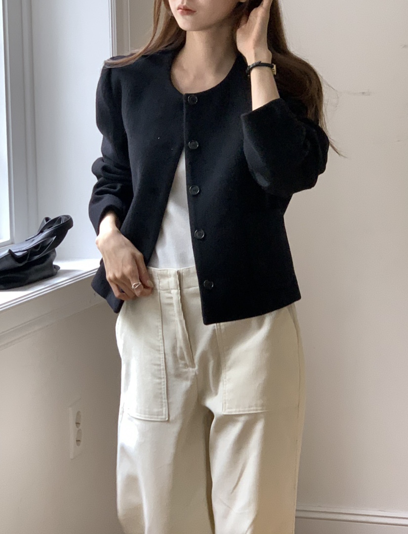 NOTICE東大門㊣直郵女裝新品時尚25秋冬真品職業人氣推薦夾克NOTICE夾克