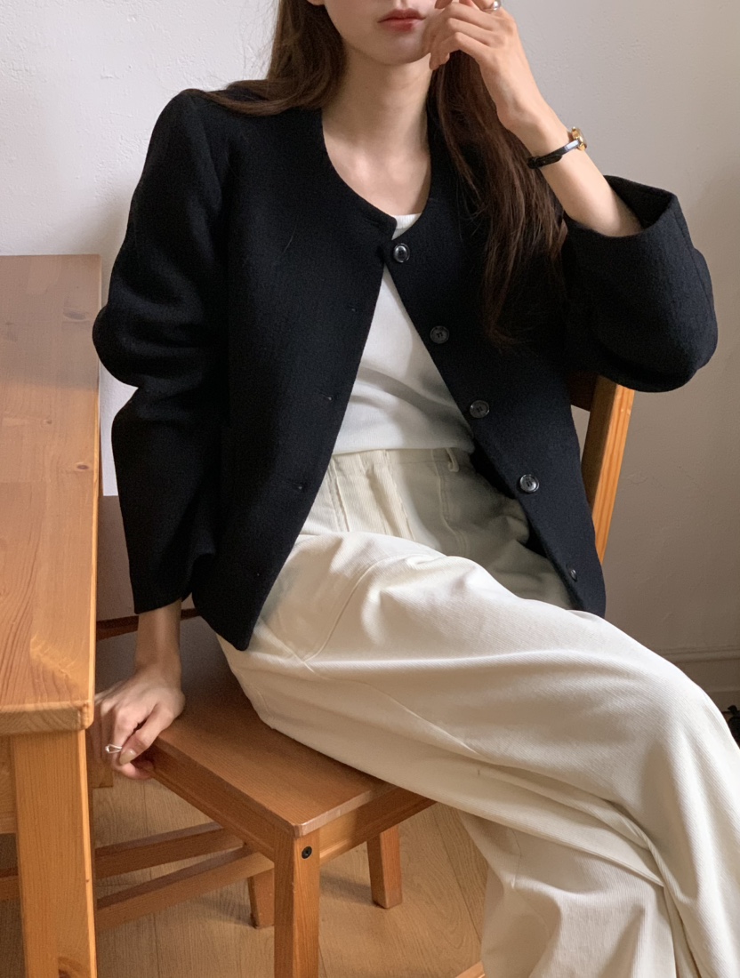 NOTICE東大門㊣直郵女裝新品時尚25秋冬真品職業人氣推薦夾克NOTICE夾克
