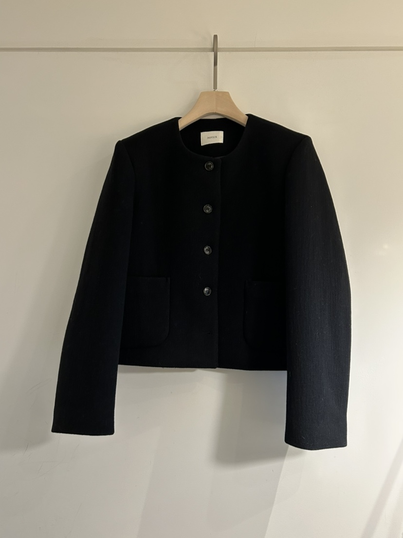 NOTICE東大門㊣直郵女裝新品時尚25秋冬真品職業人氣推薦夾克NOTICE夾克圖色2