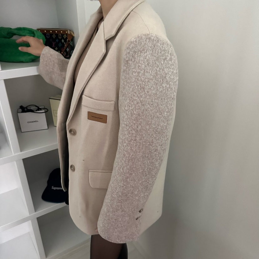 SOUIT東大門㊣直郵女裝新品熱賣人氣25秋冬時尚職業夾克泰迪熊SOUIT by mabel-L夾克