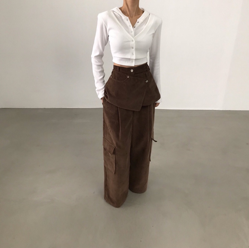 2TWO MOON韓國代購㊣女裝新品熱賣職業25秋冬長袖T恤兜帽雙層2TWO MOON長袖T恤