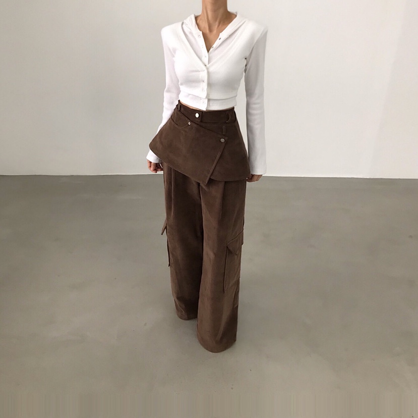 2TWO MOON韓國代購㊣女裝新品熱賣職業25秋冬長袖T恤兜帽雙層2TWO MOON長袖T恤