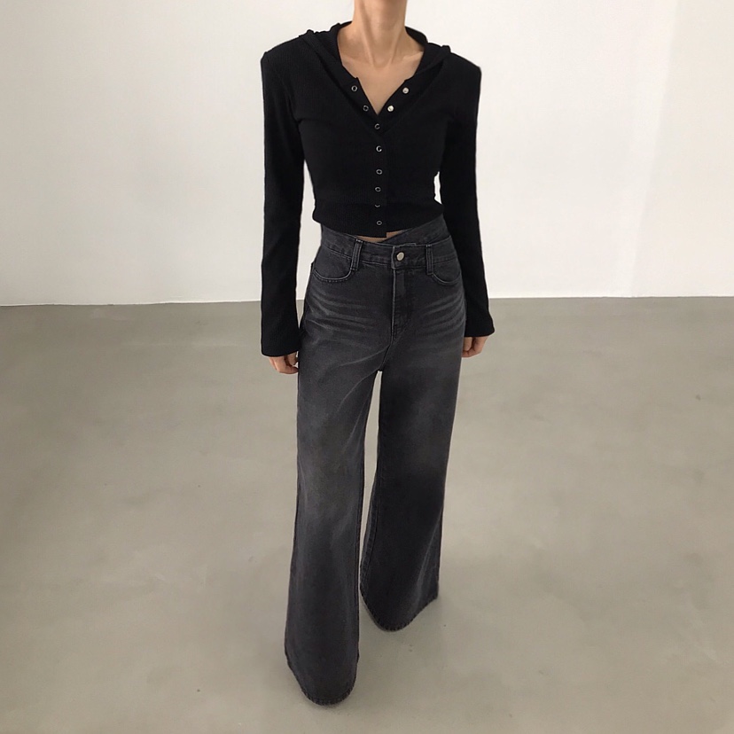 2TWO MOON韓國代購㊣女裝新品熱賣職業25秋冬長袖T恤兜帽雙層2TWO MOON長袖T恤