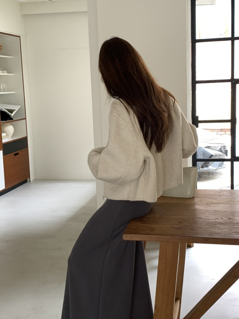 NOTICE東大門㊣直郵女裝新品真品25秋冬推薦人氣夾克手工短款NOTICE夾克