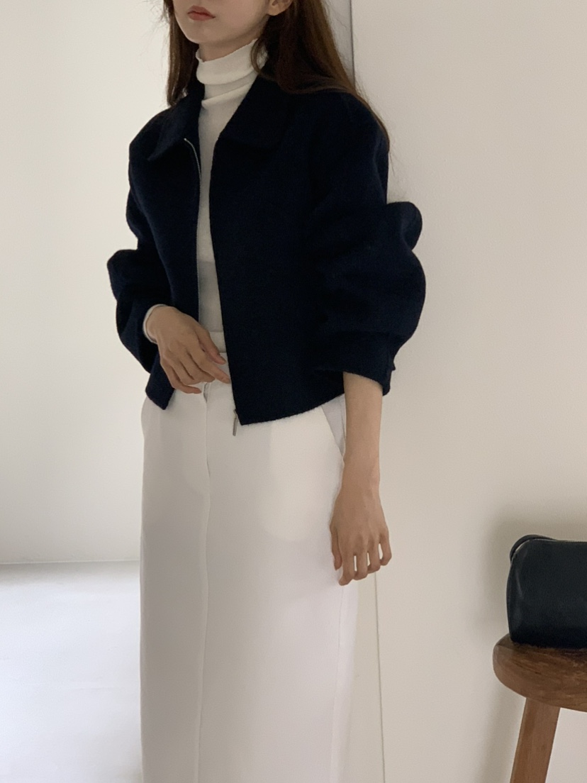 NOTICE東大門㊣直郵女裝新品真品25秋冬推薦人氣夾克手工短款NOTICE夾克