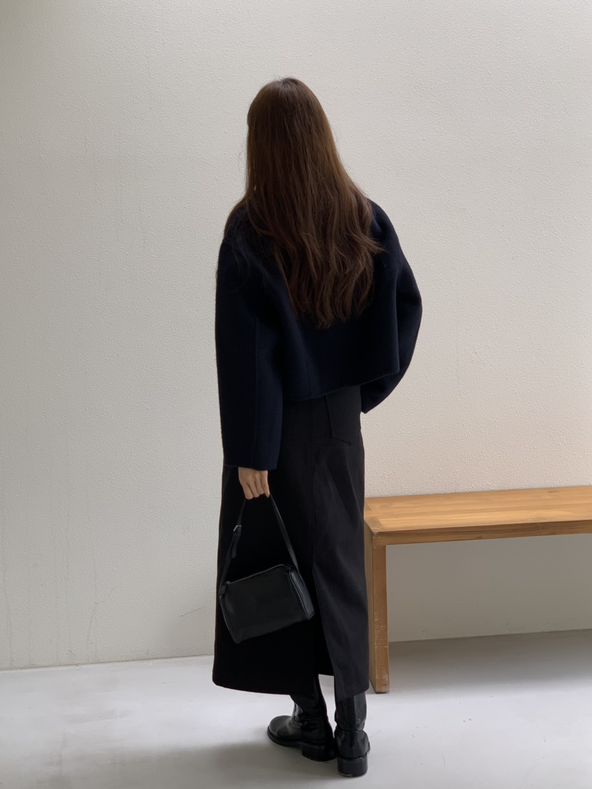 NOTICE東大門㊣直郵女裝新品真品25秋冬推薦人氣夾克手工短款NOTICE夾克