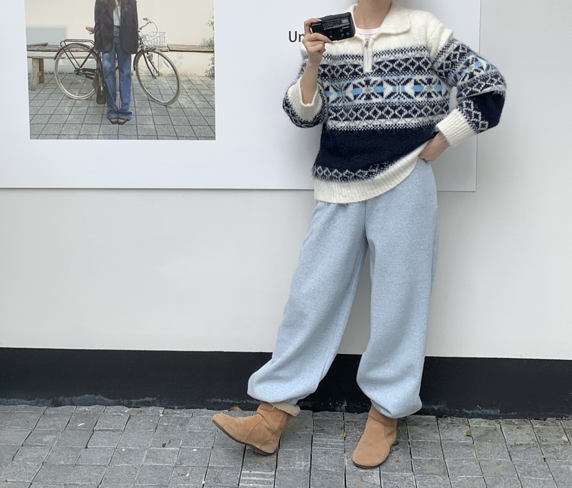 CRONG東大門㊣代購女裝新款真品人氣時尚職業休閑25秋冬針織衫CRONG針織衫