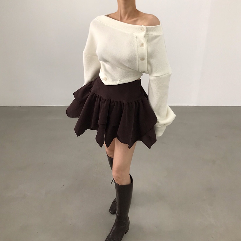 2TWO MOON東大門㊣實拍女士新款職業時尚推薦人氣衛衣紐扣2TWO MOON衛衣