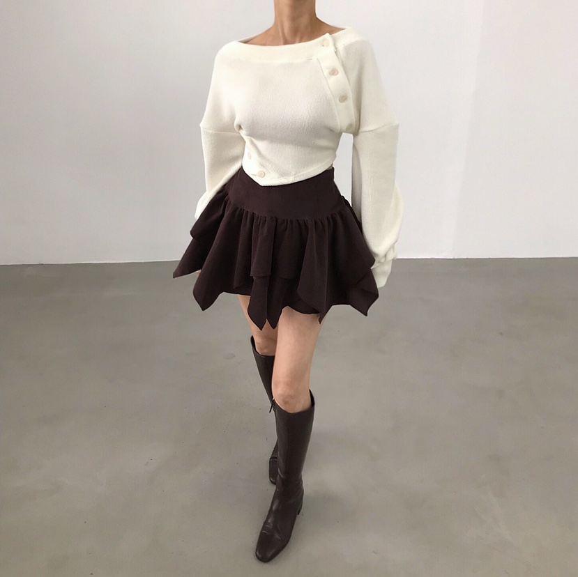 2TWO MOON東大門㊣實拍女士新款職業時尚推薦人氣衛衣紐扣2TWO MOON衛衣