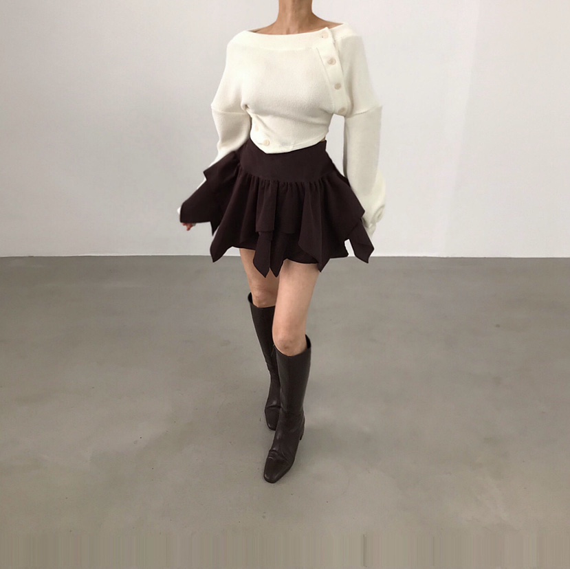2TWO MOON東大門㊣實拍女士新款職業時尚推薦人氣衛衣紐扣2TWO MOON衛衣